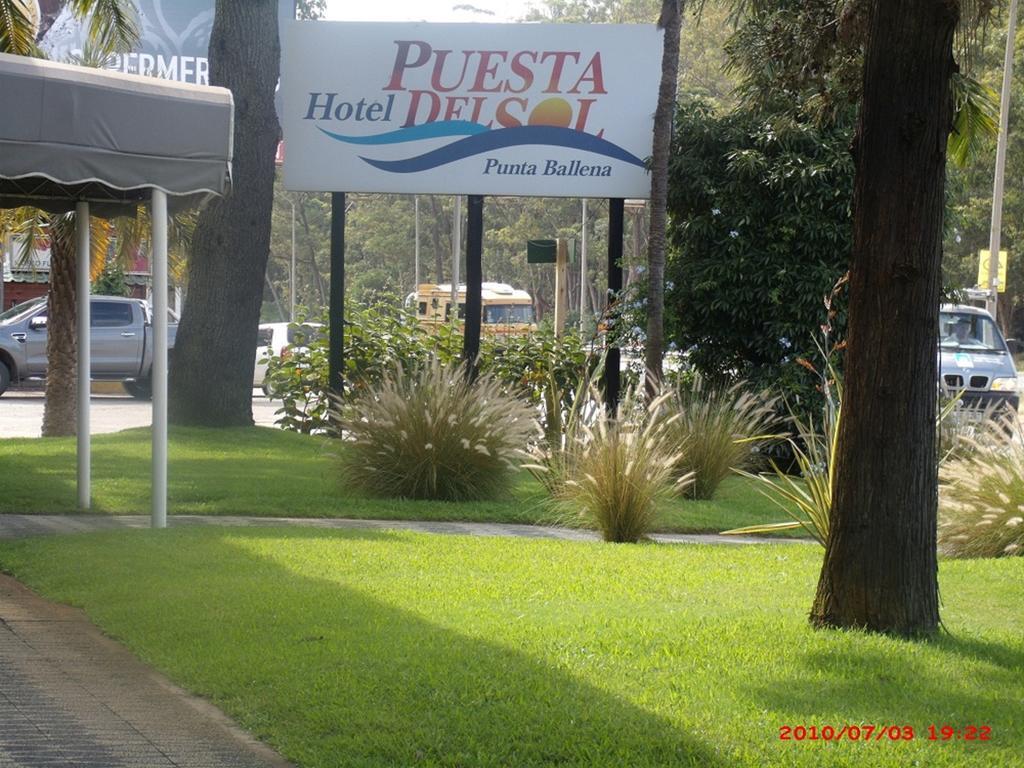 Hotel Puesta Del Sol Punta Ballena Exterior photo